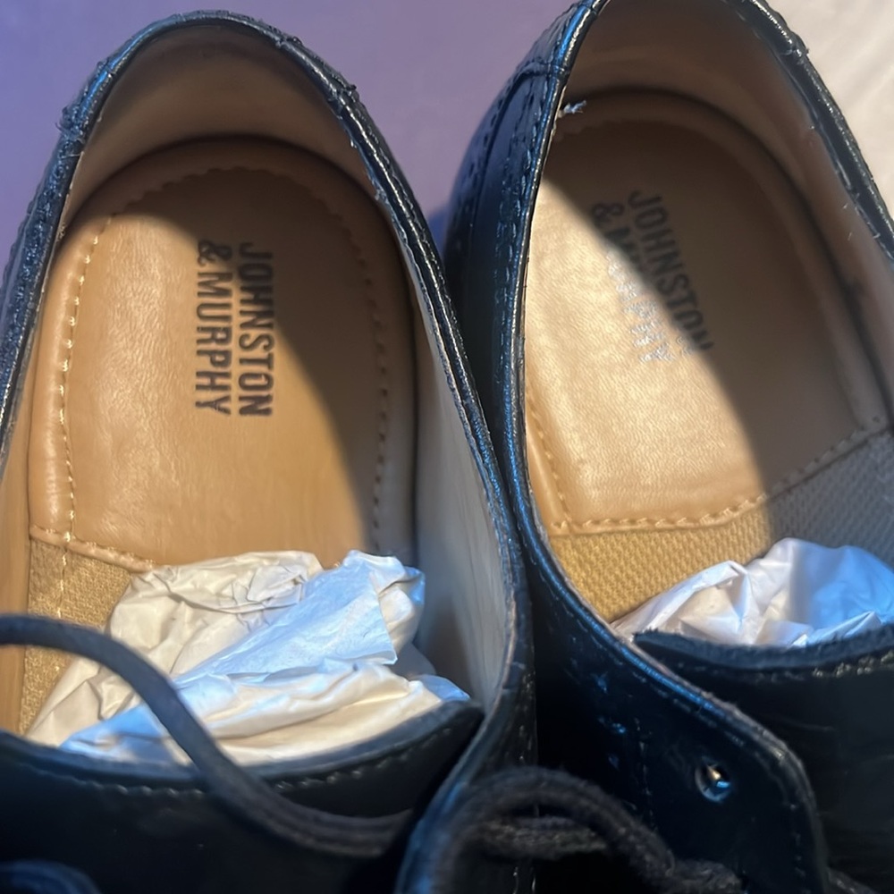 Johnston & Murphy little boy 2.5 leather shoes - Picture 5 of 7